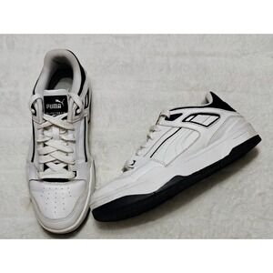 Puma Slipstream White Black Men Casual Lifestyle Shoes Sneakers 388549-01 Sz 10